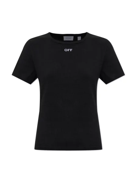 Koszulka Off-white z logo biała