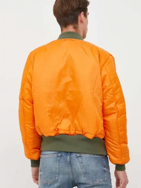 Alpha Industries Heritage zsályazöld férfi kabát. Méret: L zöld