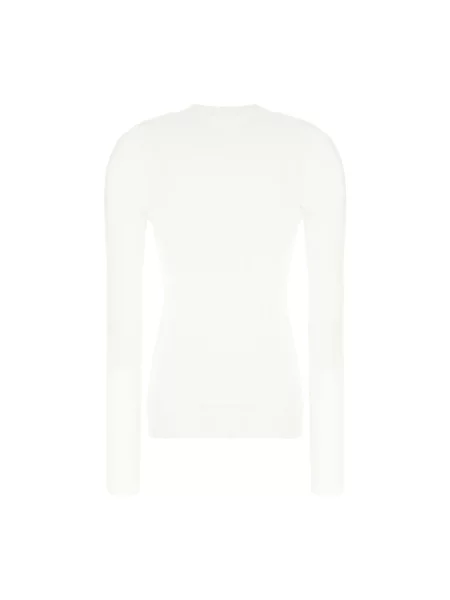 Dzianinowy top Sportmax biały