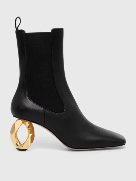 Кожаные ботинки Jw Anderson черные