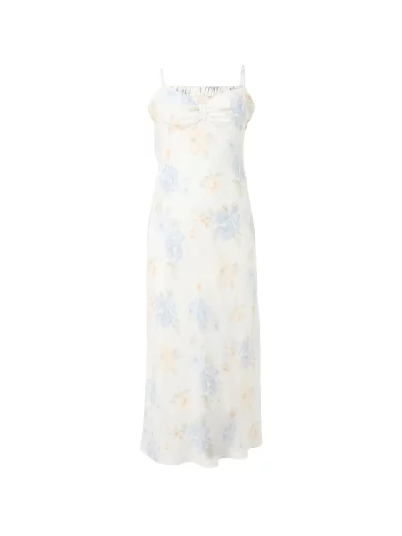 HOLLISTER Rochie de vară bej / albastru pastel alb