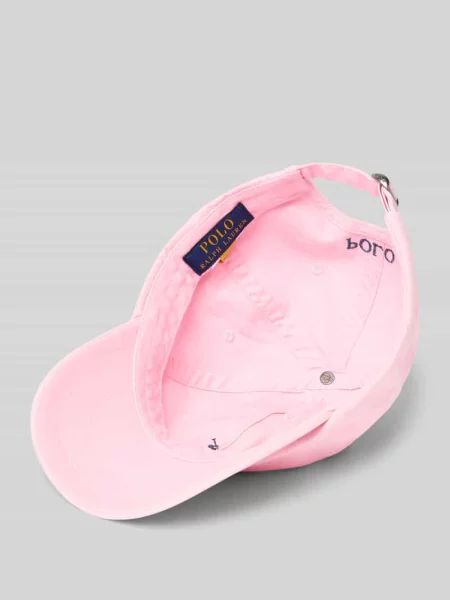 Polo Ralph Lauren czapka z daszkiem Kobiety jednolity ONE SIZE różowy
