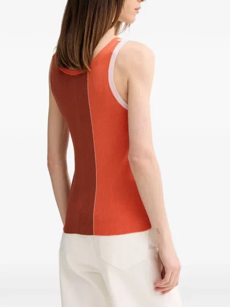 Bluză Ps Paul Smith tricotate portocaliu