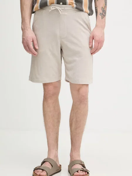 Lindbergh szorty dresowe z bawełną szare