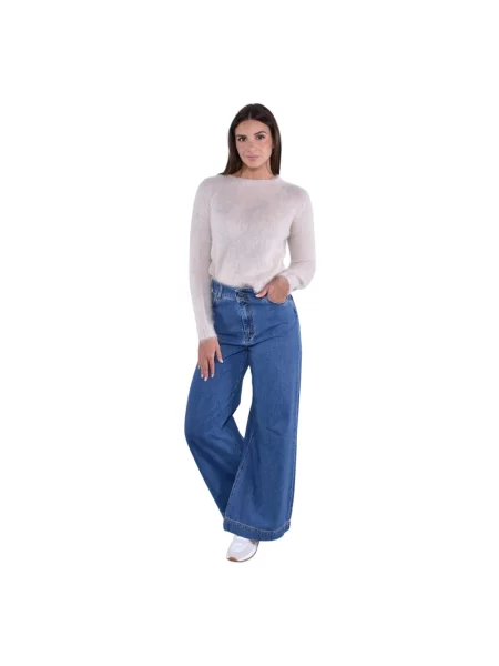 Sweter Max Mara Studio beżowy