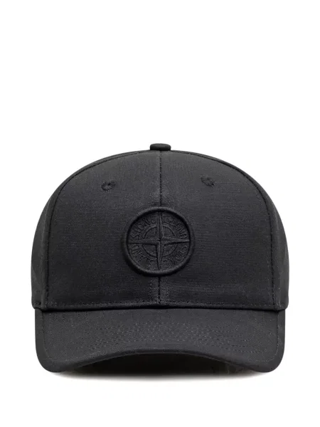 Czapka z daszkiem dziecięca Stone Island niebieska
