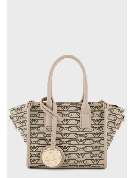 Сумка Emporio Armani бежевая