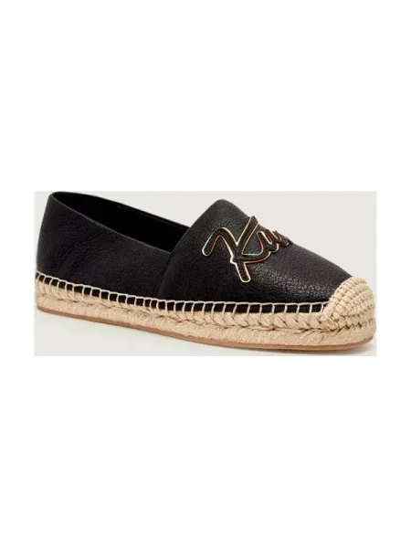 Kurt Geiger De piele espadrile KURT negru