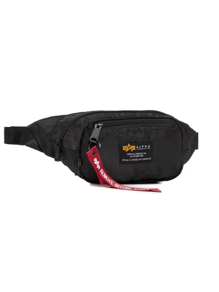 ALPHA INDUSTRIES Torba preko ramena narančasta / tamno crvena / crna bijela