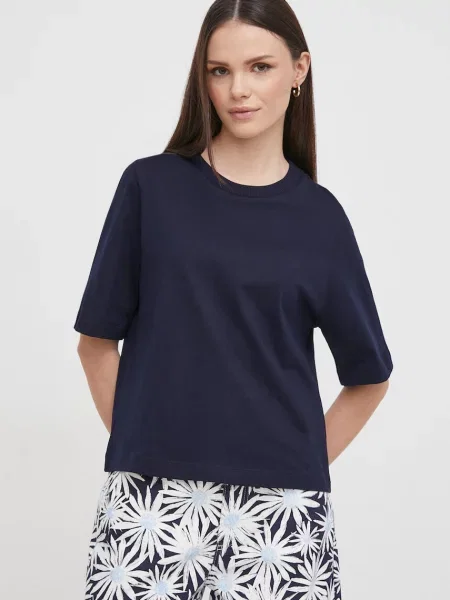 United Colors of Benetton T-shirt γυναικείο μπλε