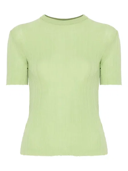 Koszulka Manuel Ritz prążkowana zielona