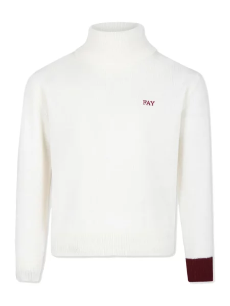Sweter dziecięcy Fay biały