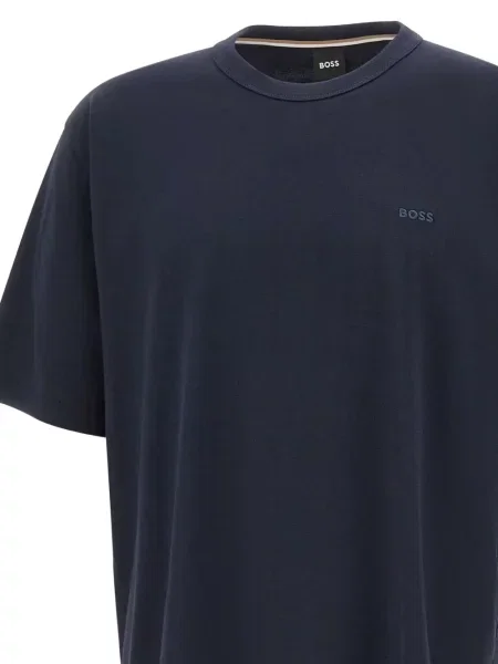 Tricou Boss cu imagine albastru