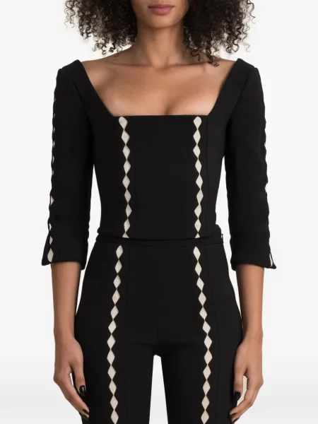 Top Contessa Mills negru