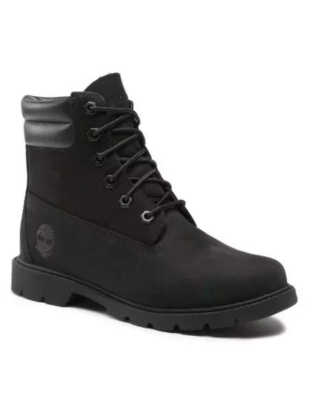 Ορειβατικά παπούτσια Timberland Linden Woods Wp 6 Inch Black Nubuck μαύρο