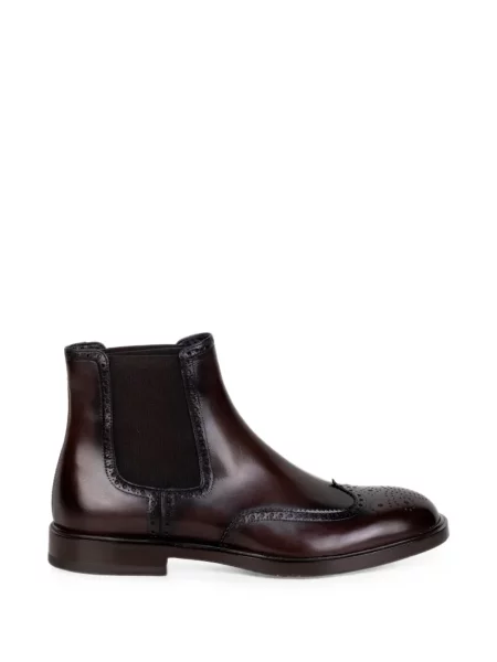 Brogues Fratelli Rossetti din piele maro