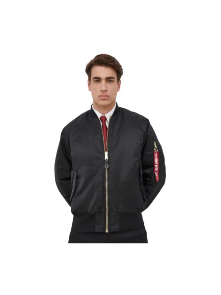 Kurtka bomber Alpha Industries czarny