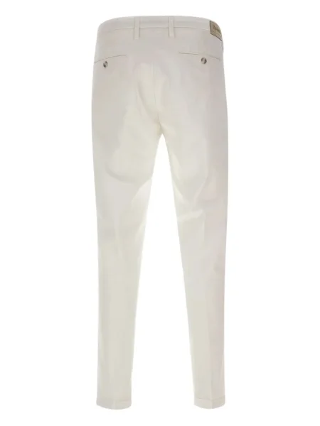 Pantaloni Re-hash alb