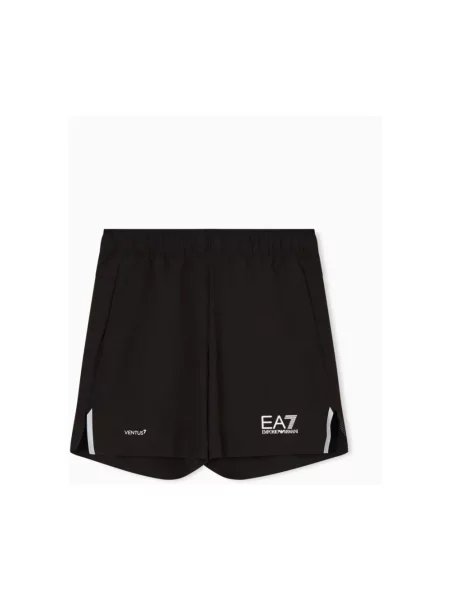 Spodenki sportowe Emporio Armani Ea7 czarne