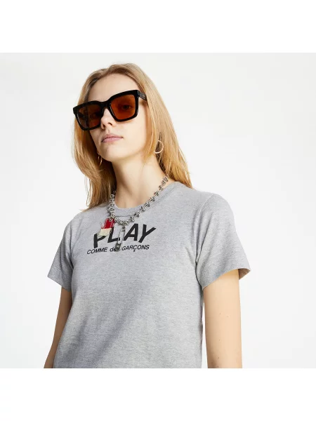 Μπλούζα Comme Des Garçons Play γκρι