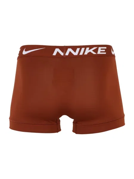 NIKE Underwear Boxerky Everyday Essential krémová / modrá / hrdzavohnedá biela