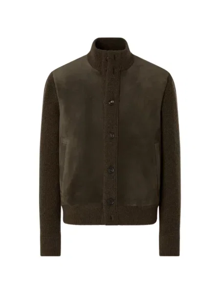 Hanorac Zegna din cașmir verde
