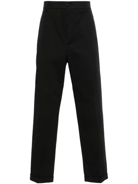Pantaloni chino Kenzo clasici negru