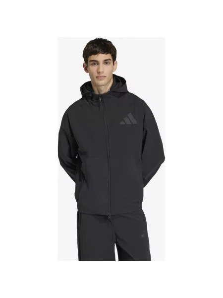 Bluza z kapturem adidas Z.N.E. Full Zip czysty XS czarny
