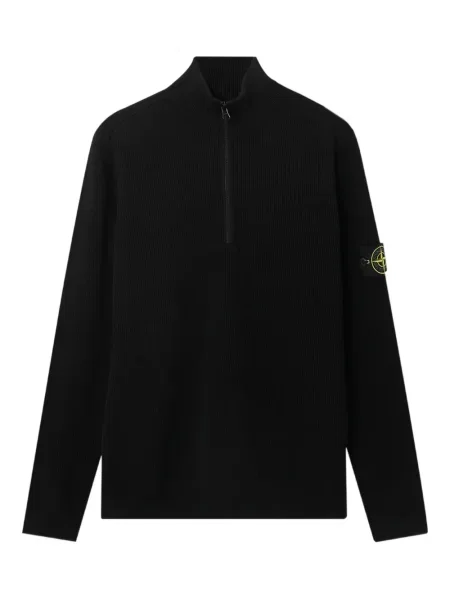 Pulover Stone Island cu strasuri negru