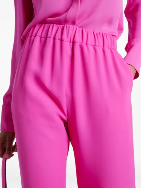 Pantaloni Valentino Garavani roz
