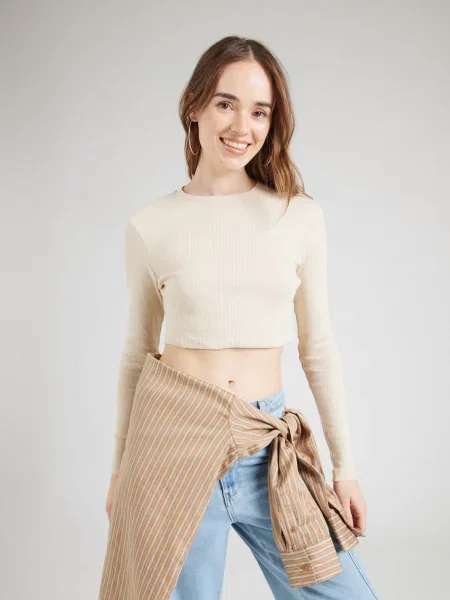 ALPHA INDUSTRIES Tricou lână alb