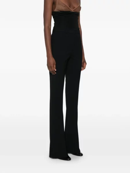 Pantaloni Sportmax evazate negru