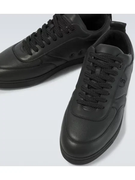 Kožené tenisky Christian Louboutin čierna