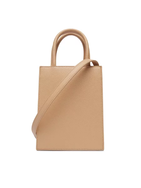 Ročna torba TOUS MINI BOLSO POP TOUS BRENDA bež