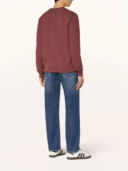 Allsaints Bluza Nierozpinana Raven Crew rot