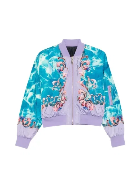 Kurtka jeansowa Versace Jeans Couture niebieska