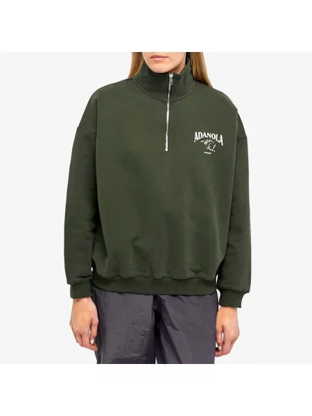 Bluza rozpinana Adanola oliwkowa