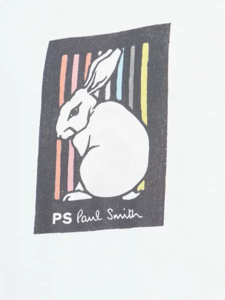 Tricou Ps Paul Smith cu imagine alb