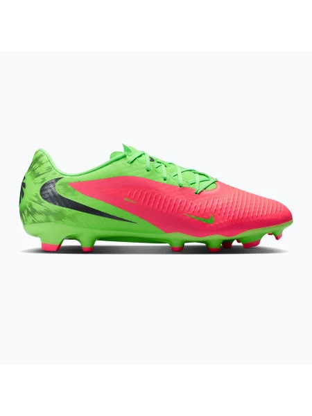 Încălțăminte de fotbal pentru bărbați Nike Phantom 6 Low Academy Erling Haaland FG hot punch/green strike/black negru