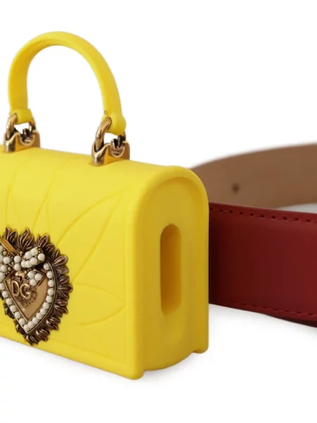 Cu centură curea Dolce & Gabbana roșu