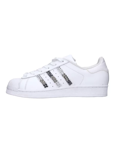 Sneakersy Adidas skórzane białe