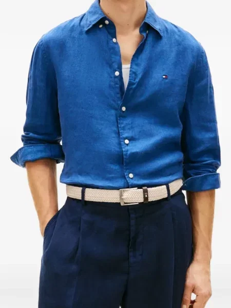 Cămașă Tommy Hilfiger albastru