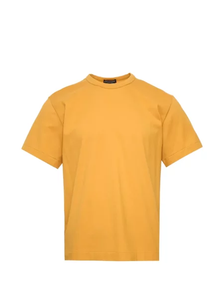 Tricou Comme Des Garcons Homme Plus cu decolteu rotund portocaliu