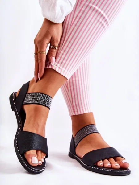 Сандали S. Barski черно