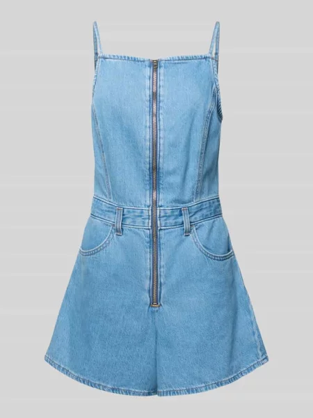 Krój regular fit kombinezon z denimu Levi's niebieski