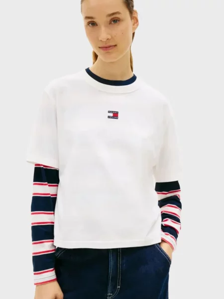 Футболка Tommy Jeans біла