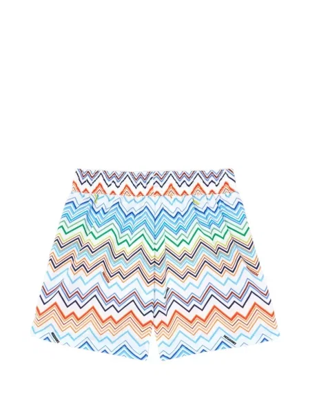 Kąpielówki dziecięce Missoni niebieskie
