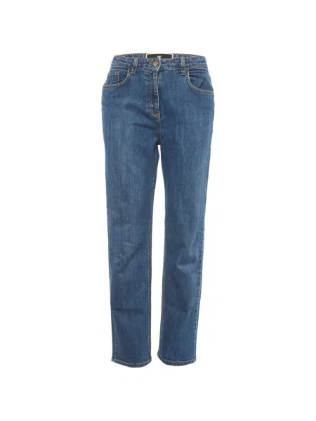 Blugi skinny Elisabetta Franchi skinny fit albastru