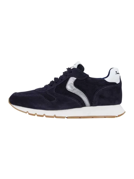 Sneakersy Voile Blanche zamszowe niebieskie