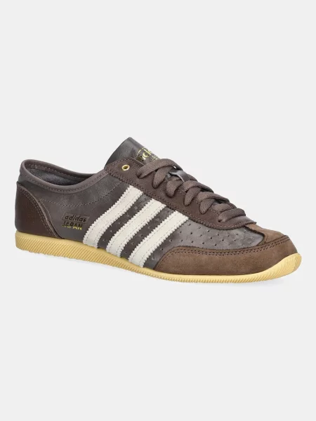 Δερμάτινα αθλητικά παπούτσια adidas Originals Japan Decon W καφέ